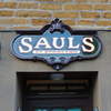 Saul's entrance sign